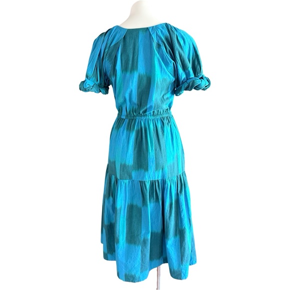 Elegant Blue Midi Dress for Women NWT $235 - Picture 5 of 5
